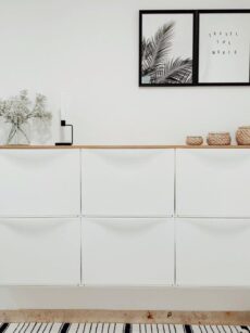 panneau en bois massif ikea trones 104 cm pour meubles 2 casiers