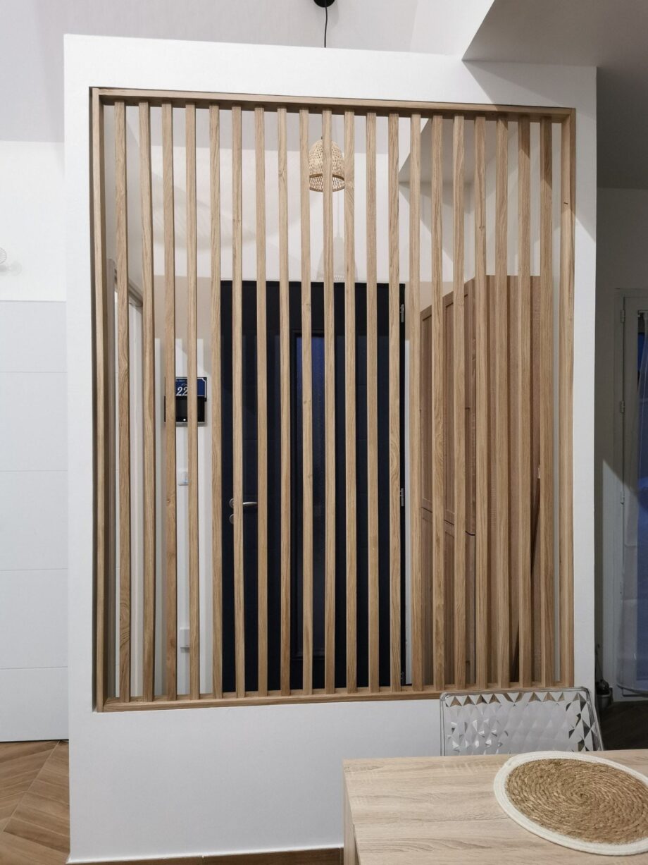 claustras en chêne,  sur mesure pour projets personnalisés , des claustras uniques pour votre intérieur