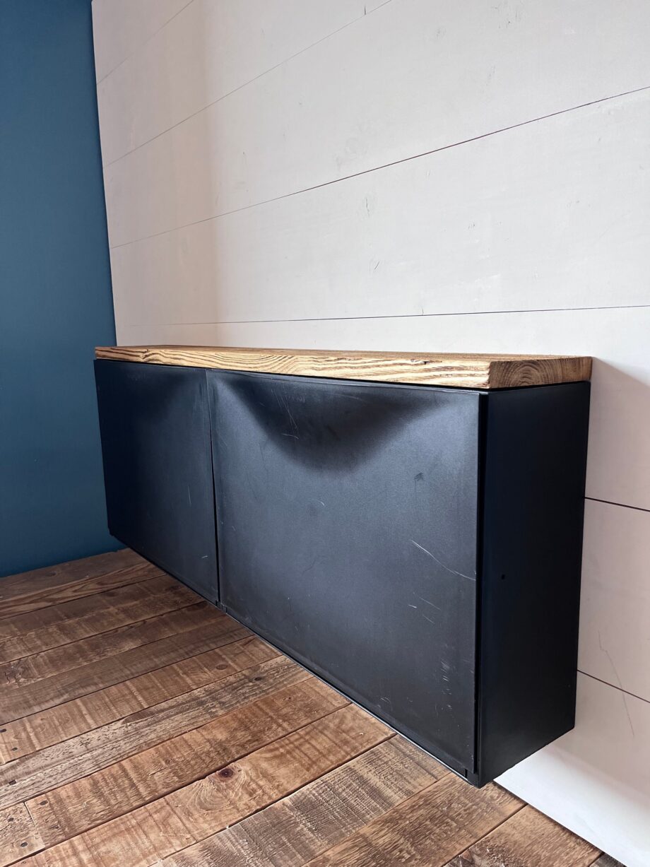 ikea trones étagère  en bois d’échafaudage massif pour dessus de meuble 3 casiers chaussures