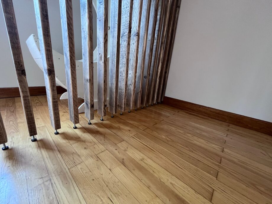 Claustra en bois /Séparateur de pièce amovible en bois récupéré /claustra/ cloison personnalisable/ installation facile sans perçage