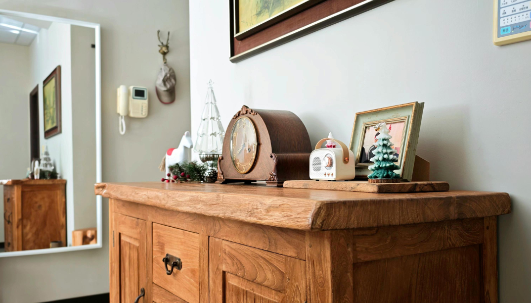 buffet en bois massif